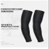 Mcolics Compression Cooling Arm Sleeve UV Sun Protection Elbow Shooter Sleeves For Men Women Cycling Basketball Running Golf (White, X-Large) view 3