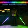 YOFOTHS Lightsaber Rechargeable 7 RGB Color Metal Hilt Dueling LED 38inch Light Saber for Adults Cosplay Accessories with Sound Mode view 2