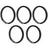 5 Pieces Bike Bottom Bracket Washer Bicycle Ultra-Light Aluminium Alloy Flywheel Hub Spacer Thickness 1mm/2mm/3mm (Dia. 29mm Thickness 3mm)