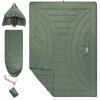 iClimb 3M Thinsulate Insulation Warm Camping Blanket Ultralight Compact (Green) view 1