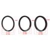 5 Pieces Bike Bottom Bracket Washer Bicycle Ultra-Light Aluminium Alloy Flywheel Hub Spacer Thickness 1mm/2mm/3mm (Dia. 30mm Thickness 3mm) view 2