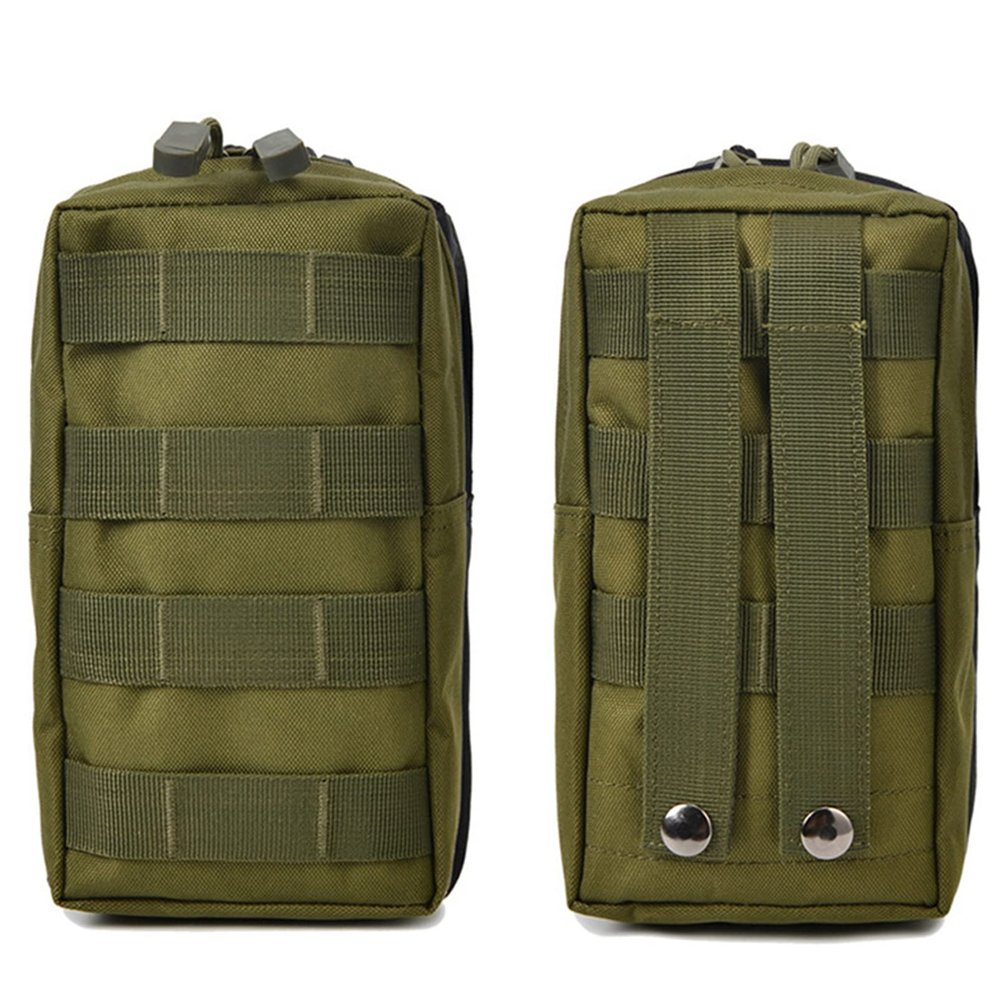 JUNYY Camouflage Multi-purpose Sport Cellphone Belt Holster Pouch Men Outdoor Camping Cycling Waist Bag(Army green)