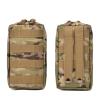 JUNYY Camouflage Multi-Purpose Sport Cellphone Belt Holster Pouch Men Outdoor Camping Cycling Waist Bag(Light Khaki + Green) view 1