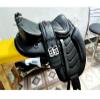 WILD RACE Freemax Leather Saddle treeless Saddle (14", Black) view 4