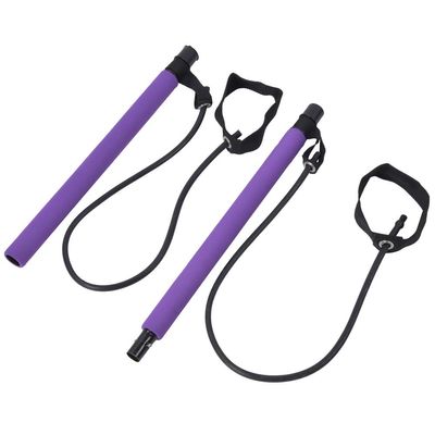 Exercise Band Yoga Pilates Kit Portable Pilates Stick Multi-Functional Home Fitness Sport Training