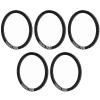 5 Pieces Bike Bottom Bracket Washer Bicycle Ultra-Light Aluminium Alloy Flywheel Hub Spacer Thickness 1mm/2mm/3mm (Dia. 29mm Thickness 2mm)