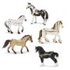 SAGEFINDS Enameled Horse Collectible Box | Handmade Metal Crystal Figurine Trinket | Jewelry Ring Holder | Magnetic Closure | Gift Boxed | Leopard view 2