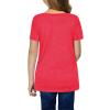 Girls Casual Long Sleeve T Shirts Crewneck Tunic Tops 4-13Y Kids Button Solid Tee Blouses Fall (Red-1, 12-13 Years) view 2
