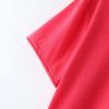 Girls Casual Long Sleeve T Shirts Crewneck Tunic Tops 4-13Y Kids Button Solid Tee Blouses Fall (Red-1, 12-13 Years) view 3