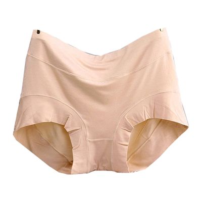 4 Pieces Plus Size Panties Comfortable Modal Lingerie Women Underwear Pretty Panty Elastic Briefs (Color : 4)