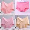 4 Pieces Plus Size Panties Comfortable Modal Lingerie Women Underwear Pretty Panty Elastic Briefs (Color : 11) view 1