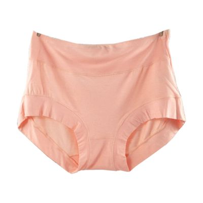 4 Pieces Plus Size Panties Comfortable Modal Lingerie Women Underwear Pretty Panty Elastic Briefs (Color : 9)