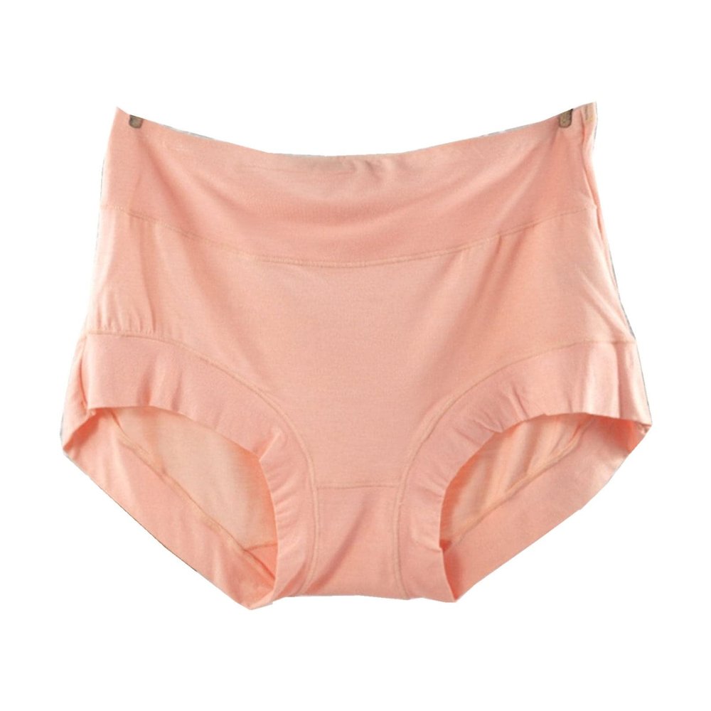 4 Pieces Plus Size Panties Comfortable Modal Lingerie Women Underwear Pretty Panty Elastic Briefs (Color : 9)