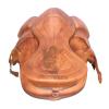 WILD RACE Freemax Leather Saddle treeless Saddle (17.5", Tan) view 3