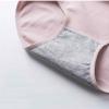 3 Pcs Cotton Women's Underwear Panties Solid High Waist Lace Briefs Breathable Seamless Soft Plus Size No Trace (Color : 13, Size : XX-Large) view 3
