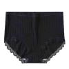 4pcs Women's High Waist Briefs Lace Lingerie Sexy Panties Plus Size Underwear Loose No Trace Summer Shorts Breathable (Color : 7, Size : XX-Large) view 1