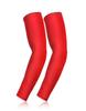 Mcolics Compression Cooling Arm Sleeve UV Sun Protection Elbow Shooter Sleeves For Men Women Cycling Basketball Running Golf (Red, Medium) view 1