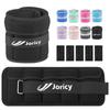Adjustable Ankle Weights for Women Men 1-10 LBS 1 Pair Wrist Leg Arm Weights with Removable Weight, Strength Training Weight for Jogging, Walking, Running, Fitness, Gym Workout, Black view 1