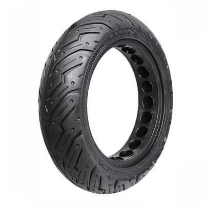 CYDZSW 10 Inch Electric Scooter Wheel Solid Tire Replacement for Segway Ninebot Max G30P/G30LP,Mini Electric Scooter Wheels Replacement Parts,10x2.5 AntiExplosion Rubber Front/Rear Tires