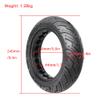 CYDZSW 10 Inch Electric Scooter Wheel Solid Tire Replacement for Segway Ninebot Max G30P/G30LP,Mini Electric Scooter Wheels Replacement Parts,10x2.5 AntiExplosion Rubber Front/Rear Tires view 2
