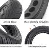 CYDZSW 10 Inch Electric Scooter Wheel Solid Tire Replacement for Segway Ninebot Max G30P/G30LP,Mini Electric Scooter Wheels Replacement Parts,10x2.5 AntiExplosion Rubber Front/Rear Tires view 3