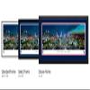 Nissan Stadium, Home of the Tennessee Titans- 40.25x13.75-inch Standard Framed Print by Blakeway Panoramas view 2