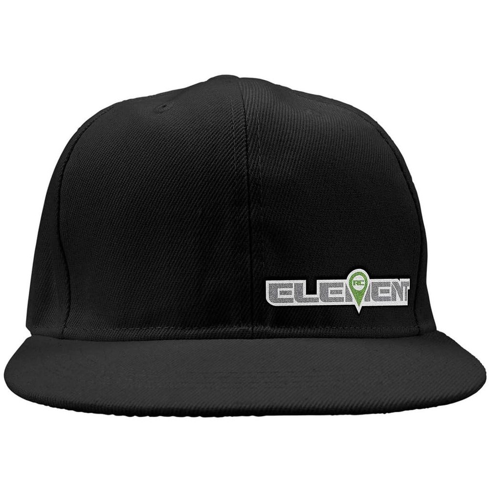 Element RC Hat, flat bill, black