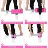 Adjustable Ankle Weights for Women Men 1-10 LBS 1 Pair Wrist Leg Arm Weights with Removable Weight, Strength Training Weight for Jogging, Walking, Running, Fitness, Gym Workout, Rose Red view 4