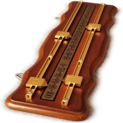 GYLSLW Snooker Score Board, Billiard Game Supplies, Billiard Socreboard with Solid Brass Scorer Pool Table Accessories for Billiard Lovers Snooker Game Billiard Score Keeper