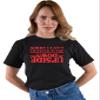 5X-Large Black Mens Sorry I Can't I'm Stuck in The Upside Down T-Shirt view 2