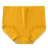4pcs Women's High Waist Briefs Lace Lingerie Sexy Panties Plus Size Underwear Loose No Trace Summer Shorts Breathable (Color : 2, Size : X-Large) view 1