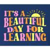 3X-Large Royal Mens It's A Beautiful Day for Learning Teacher Gift Idea Long Sleeve T-Shirt view 3