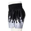 MRX Muay Thai Shorts for Men Training, Kickboxing, Fighting, Boxing Shorts for Martial Arts, Grappling, Cage Fight, BJJ Blue/Silver Flame X-Small view 4