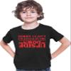 X-Large Black Youth Sorry I Can't I'm Stuck in The Upside Down T-Shirt view 2
