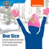 PAW Patrol Kids Beanie Hat and Gloves Set, Cuff Winter Knit Cap with Pom and Mittens, Skye, One Size view 4