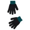 DC Comics League of Super Pets Kids Beanie Hat and Gloves, Ace The Bat Hound Cuff Winter Knit Cap and Glove Set, Black, One view 3