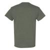 AS1373 - Iowa Hawkeyes Patriotic Wordmark T Shirt - 3X-Large - Heather Military Green view 3