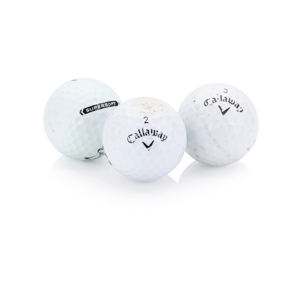 48 Used Golf Balls for Callaway Supersoft - Fair Condition (3A)