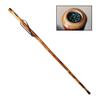 Explore Take A Hike Walking Stick w/ Compass & Pouch view 1