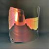 Precision Clear Revo Rose' Gold 2.0 Football Helmet Visor // Fits Kids, Youth & Adult Helmets // Eye Protection for Helmet and Facemask // Lightly Revo Tinted Visor view 2