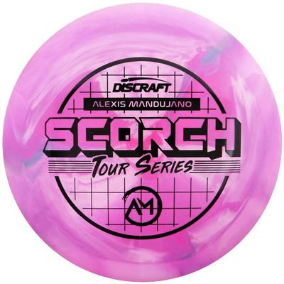 Discraft Limited Edition 2022 Tour Series Alexis Mandujano Swirl ESP Scorch Distance Driver Golf Disc - 170-172g - Colors Will Vary