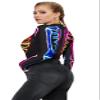 Honeystore Women's Skeleton Tight 1-Piece Swimsuit Halloween Party Bodycon Outfit BKAM-019 M view 3