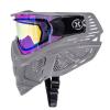 HK Army HSTL Skull Paintball Goggle/Airsoft Mask (Grey, Ice) view 3