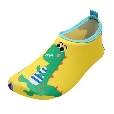 Kids Shoes Size 13 Socks Outdoor Beach Children Swimming Water Cartoon Kids Diving Slip on Boys Shoes Size 4 Yellow
