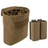 KRYDEX Molle Dump Pouch Roll-Up and Double Pistol Mag Pouches Coyote Brown view 1