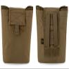 KRYDEX Molle Dump Pouch Roll-Up and Double Pistol Mag Pouches Coyote Brown view 3