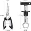 FRAHS Fishing Pliers, Stainless Steel Fishing Gripper, Multifunction Fishing Pliers Saltwater with T-Handle Fishing Gifts for Men view 2