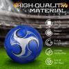 Supervitae 12 Pack Soccer Balls for Teen Adult Bulk Deflated Soccer Balls with Pump Outdoor and Indoor Training Practice Football for School Sports Game Birthday Gift Party(Size 5) view 4