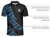 PRIMESTY Tribal Bowling Shirts for Men, Polynesian Custom Name & Team Bowling Jerseys, Personalized Bowling Polo Shirts S-5XL view 4