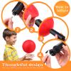 Yunsailing 24 Pack Dodgeballs Bulk 6 Inch Operation Christmas Playground Balls Rubber Bouncy Inflatable Kickball with Pump for Kids Adult Outdoor Handball Game Christian Donation Gift (Red) view 4